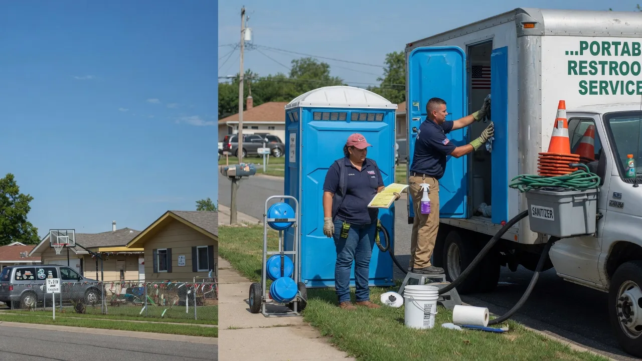 Portable Toilet Rental in Springfield, IL near me